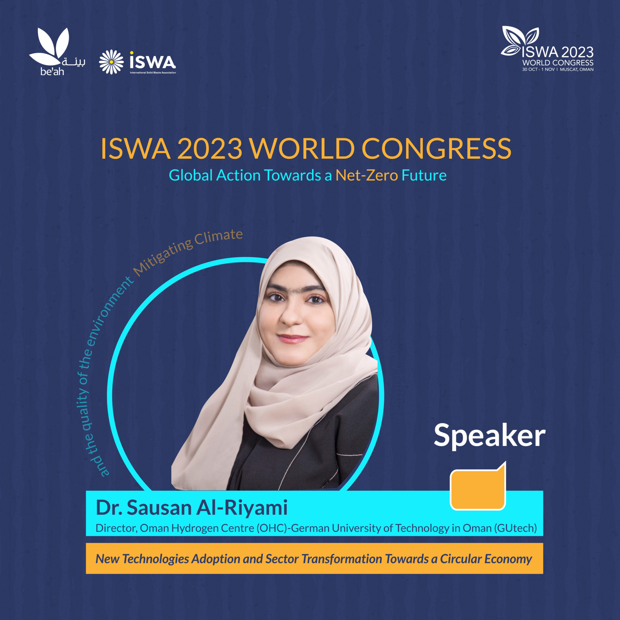 ISWA WORLD CONGRESS 2023 Oman Hydrogen Centre